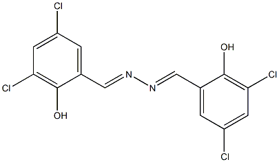 3,5-dichloro-2-hydroxybenzaldehyde N-[(E)-(3,5-dichloro-2-hydroxyphenyl)methylidene]hydrazone