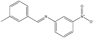  N-[(E)-(3-methylphenyl)methylidene]-N-(3-nitrophenyl)amine