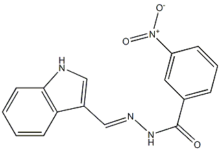 N'-[(E)-1H-indol-3-ylmethylidene]-3-nitrobenzohydrazide