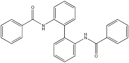 N-[2'-(benzoylamino)[1,1'-biphenyl]-2-yl]benzamide Structure