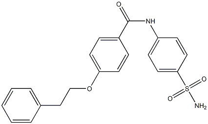 N-[4-(aminosulfonyl)phenyl]-4-(phenethyloxy)benzamide Structure