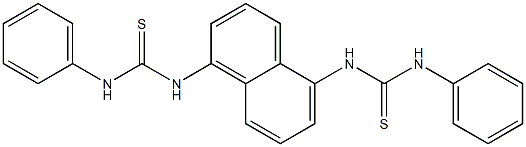 N'-{5-[(anilinocarbothioyl)amino]-1-naphthyl}-N-phenylthiourea