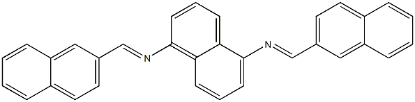 N-[(E)-2-naphthylmethylidene]-N-(5-{[(E)-2-naphthylmethylidene]amino}-1-naphthyl)amine