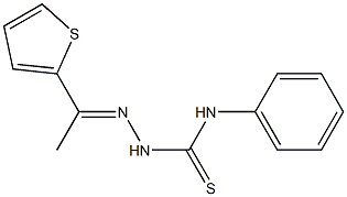 N-phenyl-2-[(E)-1-(2-thienyl)ethylidene]-1-hydrazinecarbothioamide