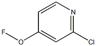2-Chlro-4-fluoroxypyridine Structure