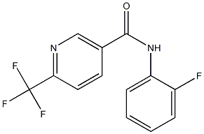  N-(2-fluorophenyl)-6-(trifluoromethyl)nicotinamide