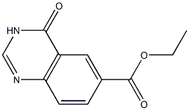 ethyl 4-oxo-3,4-dihydroquinazoline-6-carboxylate 结构式