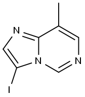3-iodo-8-methylimidazo[1,2-c]pyrimidine Structure