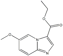 ethyl 6-methoxyimidazo[1,2-a]pyridine-3-carboxylate Structure