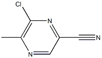 6-chloro-5-methylpyrazine-2-carbonitrile|