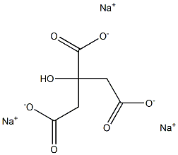 Citrate Sodium 化学構造式