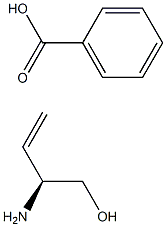 (R)-2-AMINOBUT-3-EN-1-OL, BENZOATE SALT, 95%, (98% E.E.) 结构式