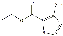 3-氨其噻吩-2-甲酸乙酯, , 结构式