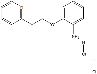 2-(2-pyridin-2-ylethoxy)aniline dihydrochloride 结构式