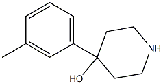 4-(3-methylphenyl)piperidin-4-ol Structure