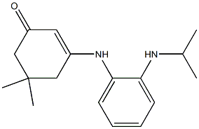 3-(2-Isopropylaminoanilino)-5,5-dimethyl-2-cyclohexen-1-one