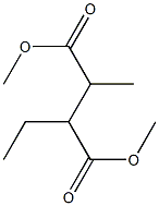 Pentane-2,3-dicarboxylic acid dimethyl ester,,结构式