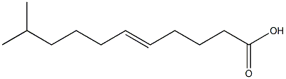 10-Methyl-5-undecenoic acid 结构式