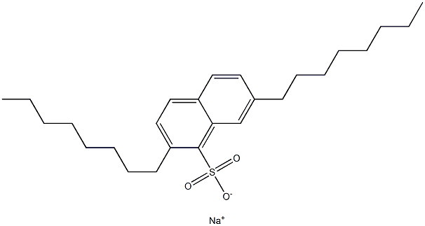 2,7-Dioctyl-1-naphthalenesulfonic acid sodium salt