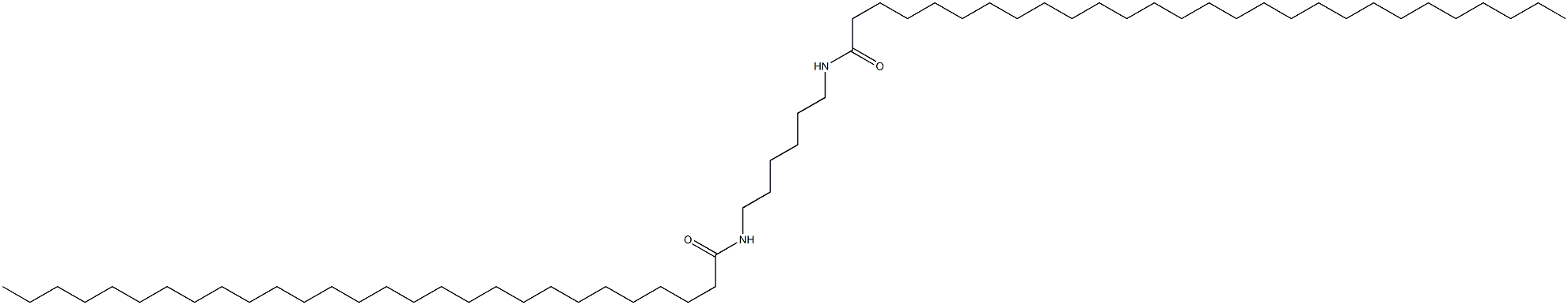 N,N'-(1,6-Hexanediyl)bis(octacosanamide) Structure