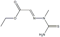  (2-Methylthiosemicarbazono)acetic acid ethyl ester