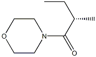 (+)-4-[(S)-2-Methylbutyryl]morpholine Structure