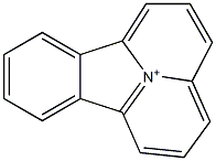 10c-Azoniafluoranthene Struktur