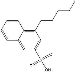 4-Pentyl-2-naphthalenesulfonic acid