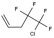 5-クロロ-4,4,5,5-テトラフルオロ-1-ペンテン 化学構造式