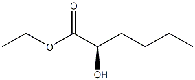 [R,(+)]-2-Hydroxyhexanoic acid ethyl ester,,结构式