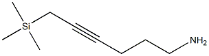 6-Trimethylsilyl-4-hexyn-1-amine Structure