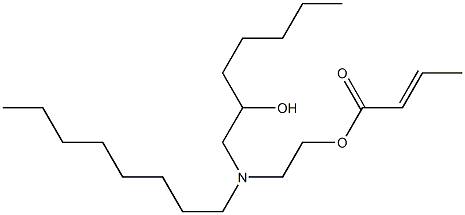 Crotonic acid 2-[N-(2-hydroxyheptyl)-N-octylamino]ethyl ester