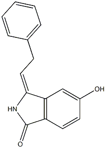  5-Hydroxy-3-(2-phenylethylidene)-2H-isoindol-1-one