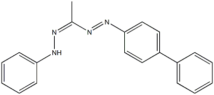  1-(2-Phenylhydrazono)-1-(biphenyl-4-ylazo)ethane