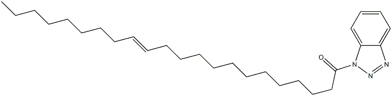 1-(1-Oxo-13-docosenyl)-1H-benzotriazole,,结构式