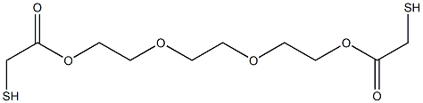 Bis(mercaptoacetic acid)ethylenebis(oxyethylene) ester Structure