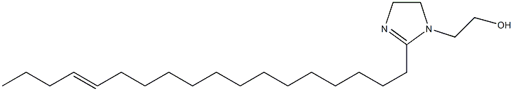 2-(14-Octadecenyl)-2-imidazoline-1-ethanol 结构式