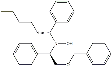 N-[(R)-2-Benzyloxy-1-phenylethyl]-N-[(1R)-1-phenylhexyl]hydroxylamine|