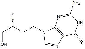 2-Amino-9-[(3R)-3-fluoro-4-hydroxybutyl]-1,9-dihydro-6H-purin-6-one