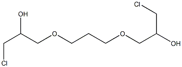 1,3-Bis(3-chloro-2-hydroxypropoxy)propane Struktur