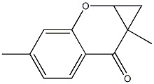 1,1a-Dihydro-4,7a-dimethylbenzo[b]cyclopropa[e]pyran-7(7aH)-one