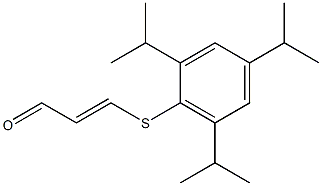3-(2,4,6-Triisopropylphenylthio)acrylaldehyde