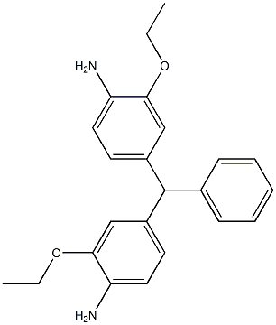 4,4'-Benzylidenebis(2-ethoxyaniline) Structure