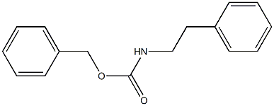 N-(Benzyloxycarbonyl)-N-phenethylamine Structure