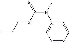  N-Methyl-N-(phenyl)dithiocarbamic acid propyl ester