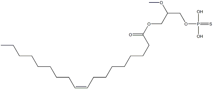  (2S)-1-O-[(Z)-9-Octadecenoyl]-2-O-methyl-glycerol-3-O-thiophosphoric acid