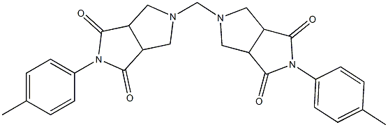 5,5'-Methylenebis[2-(4-methylphenyl)tetrahydropyrrolo[3,4-c]pyrrole-1,3(2H,5H)-dione]