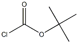tert-ブトキシぎ酸クロリド 化学構造式
