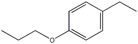 1-Propoxy-4-ethylbenzene 结构式