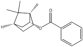 Benzoic acid (1R,2R,4R)-1,7,7-trimethylbicyclo[2.2.1]heptane-2-yl ester,,结构式